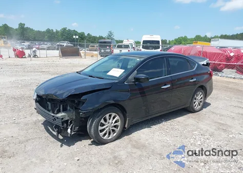 2017 Nissan Sentra S z USA, uszkodzony, nr VIN 3N1AB7AP0HY320815